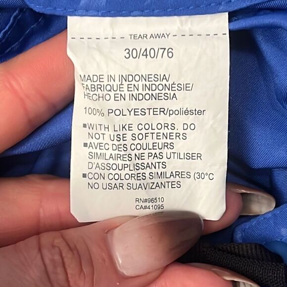 Under Armour Heat Gear Men's Blue Wave Print Loose Swim Board Shorts - Picture 7 of 7